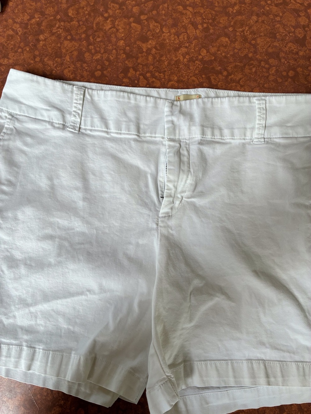 Women’s GH BASS Classic Off White Cotton Shorts